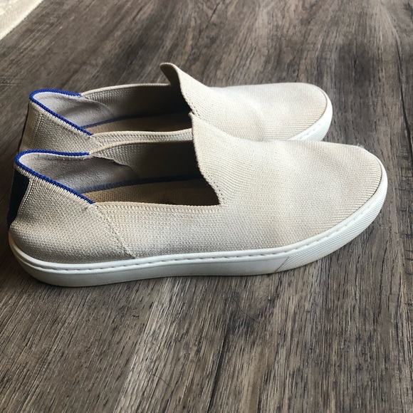 Rothy’s Sneaker Slip On in Sand - Picture 4 of 5